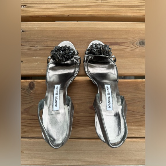 Manolo Blahnik Sandals 35.5 - Picture 2 of 9